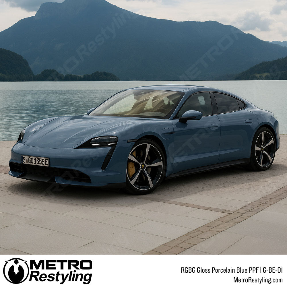 RGBG Gloss Porcelain Blue Colored PPF | G-BE-01
