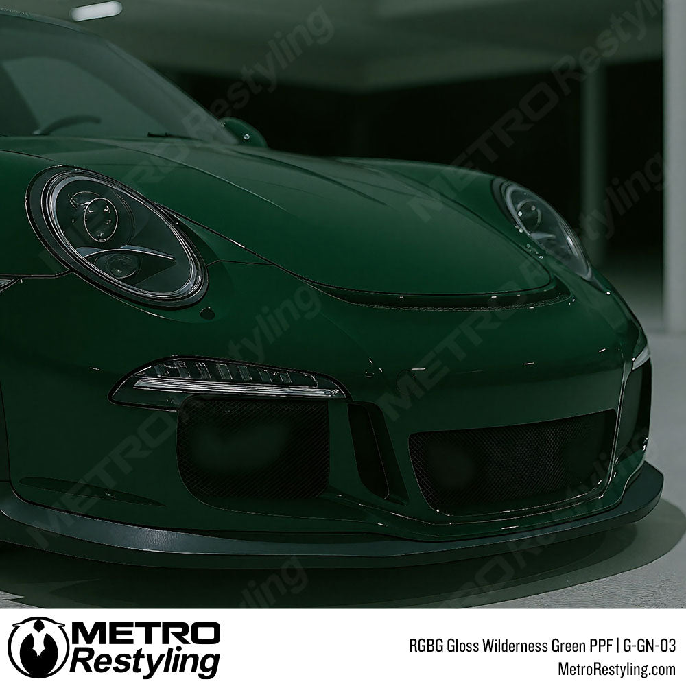 RGBG Gloss Wilderness Green Colored PPF | G-GN-03