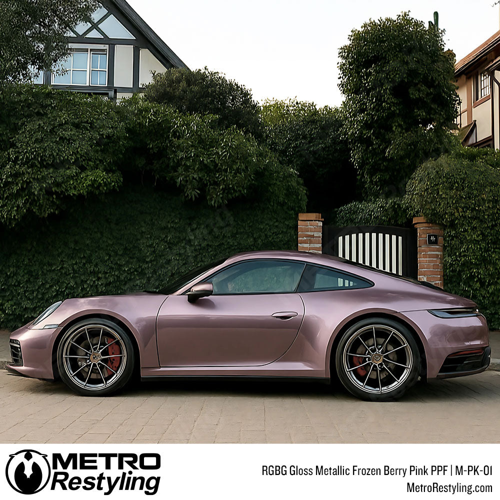RGBG Gloss Metallic Frozen Berry Pink Colored PPF | M-PK-01