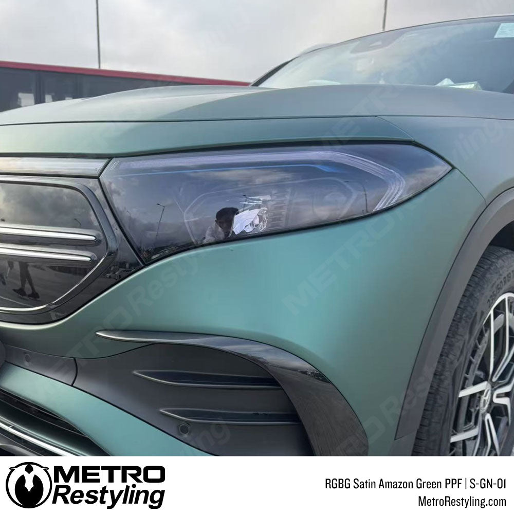 RGBG Satin Amazon Green Colored PPF | S-GN-01