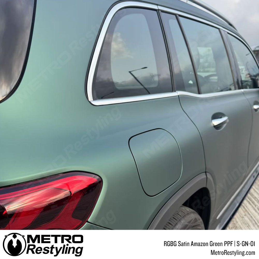 RGBG Satin Amazon Green Colored PPF | S-GN-01