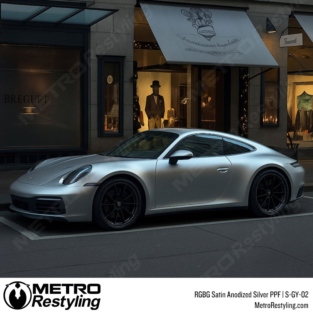 RGBG Satin Anodized Silver Colored PPF | S-GY-02