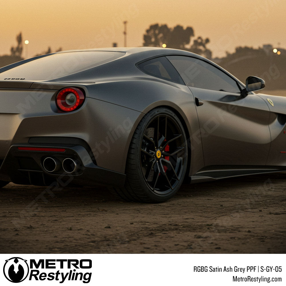 RGBG Satin Ash Grey Colored PPF | S-GY-05