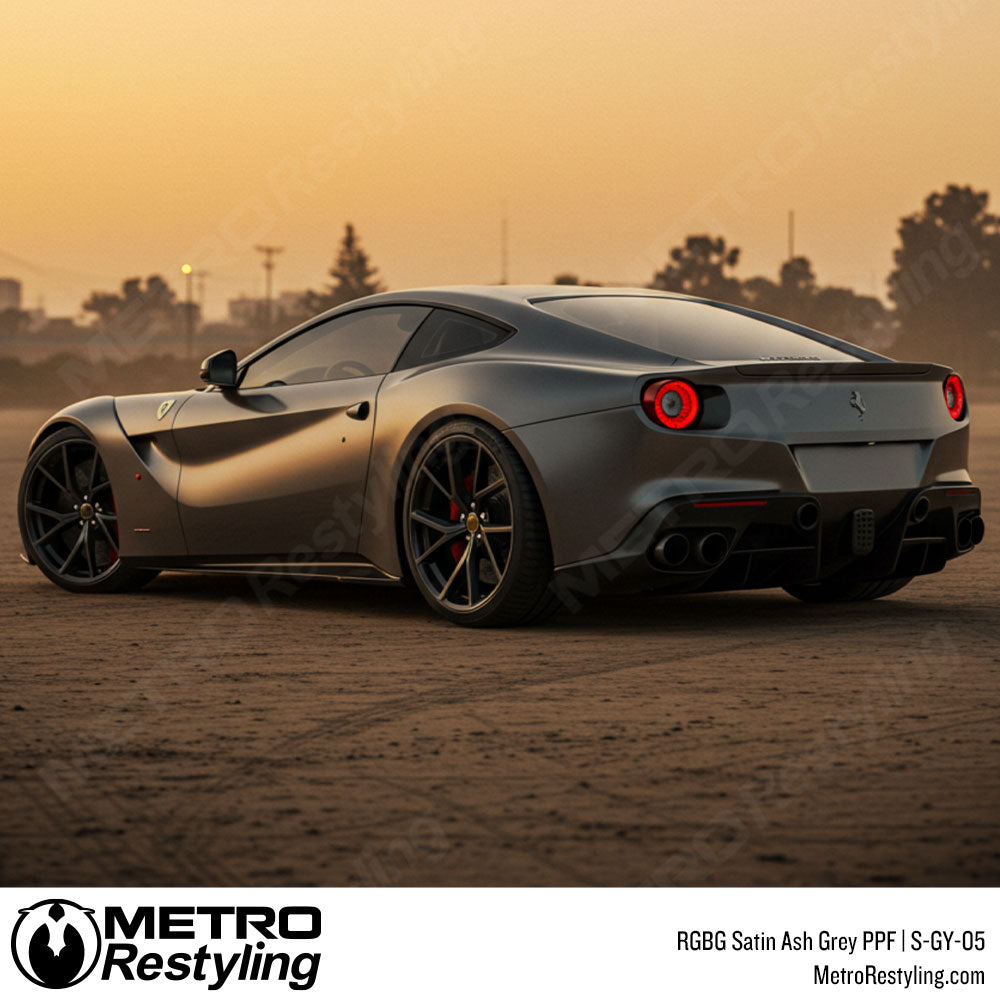 RGBG Satin Ash Grey Colored PPF | S-GY-05