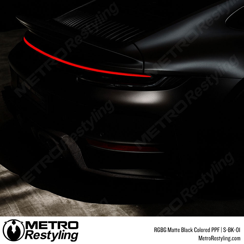 RGBG Matte Black Colored PPF | S-BK-01