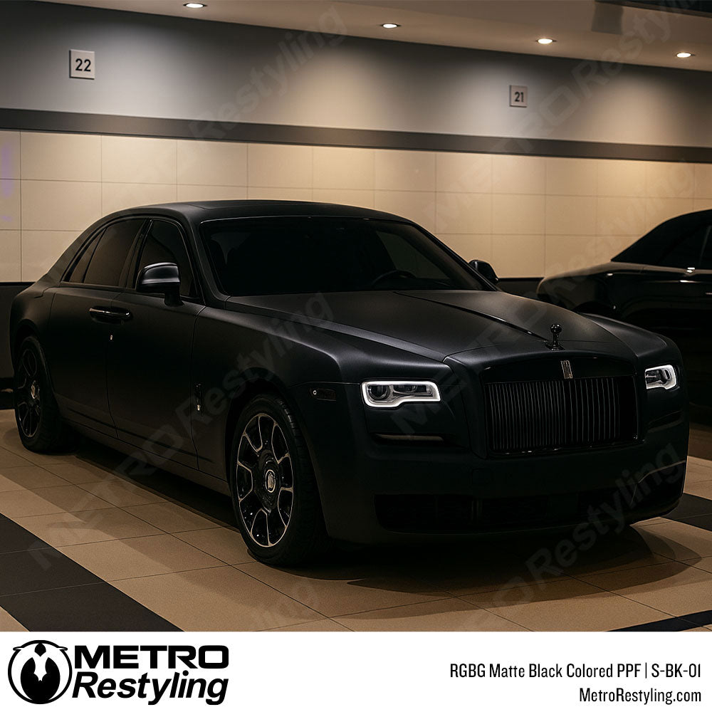RGBG Matte Black Colored PPF | S-BK-01