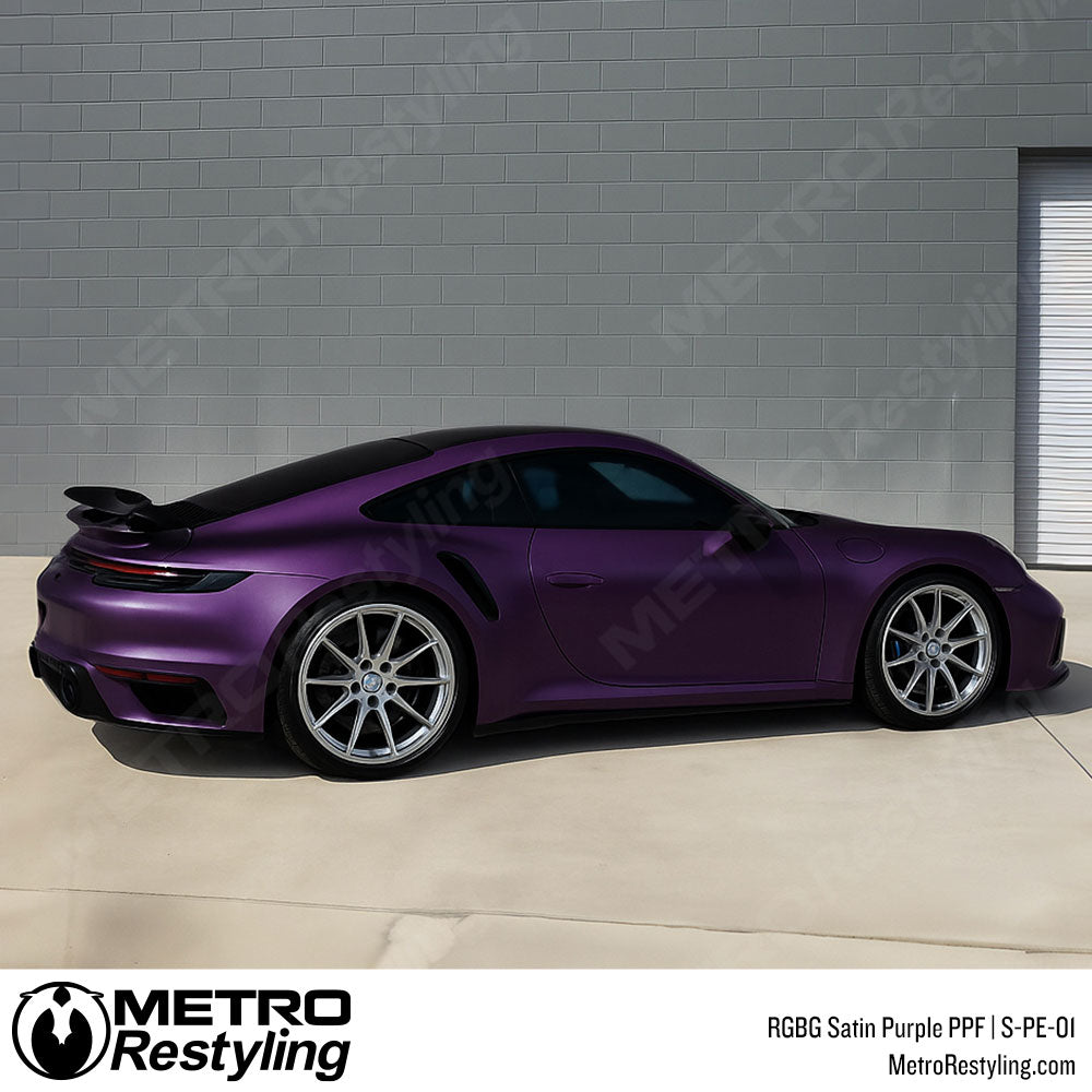 RGBG Satin Purple Colored PPF | S-PE-01
