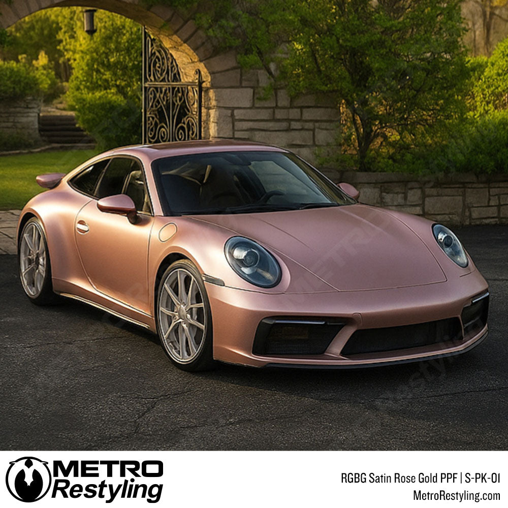 RGBG Satin Rose Gold Colored PPF | S-PK-01