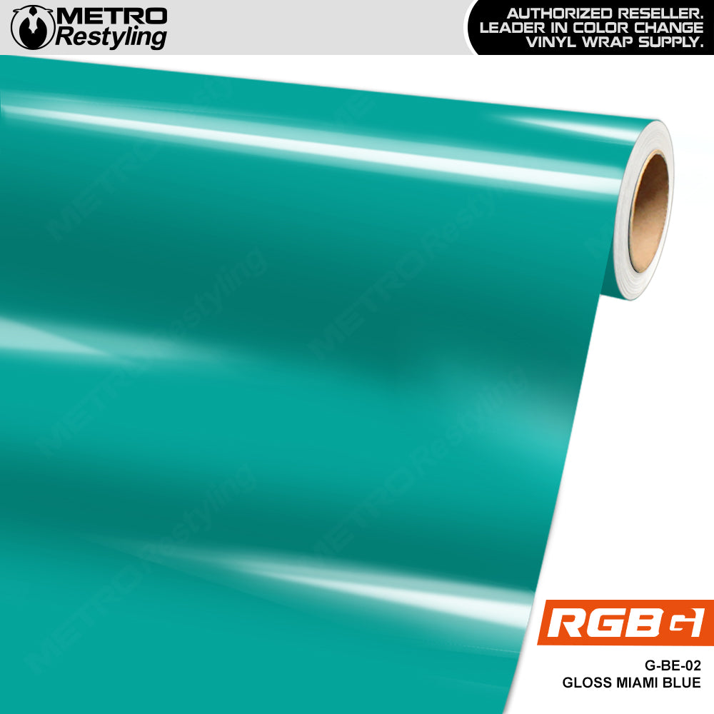 RGBG Gloss Miami Blue Colored PPF | G-BE-02