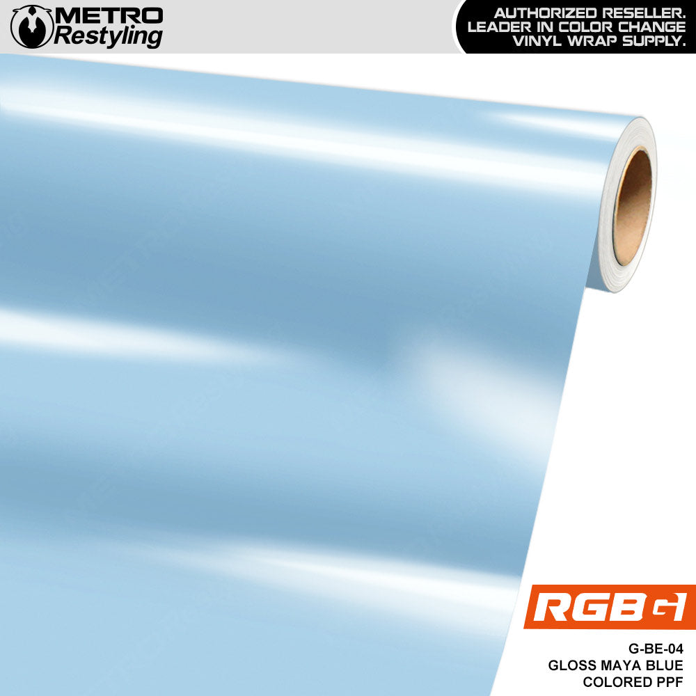 RGBG Gloss Maya Blue Colored PPF | G-BE-04