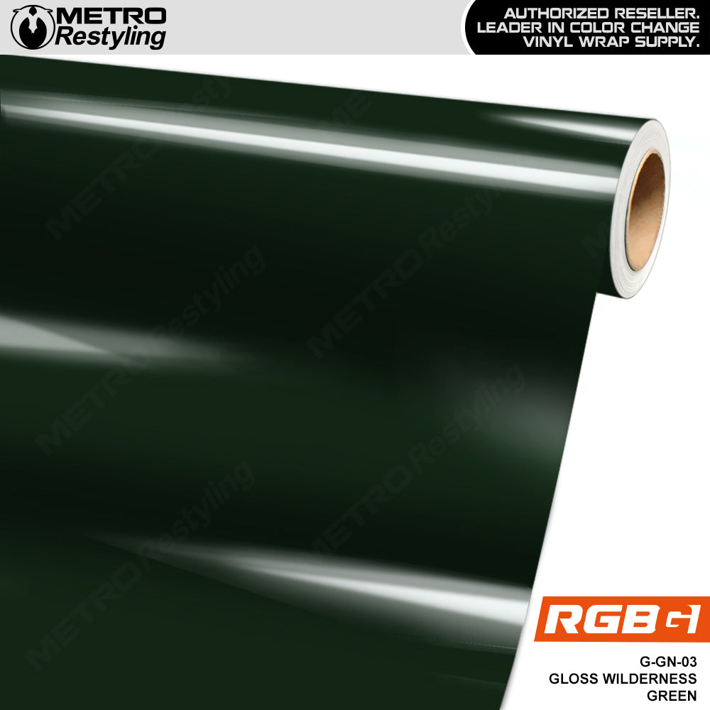 RGBG Gloss Wilderness Green Colored PPF | G-GN-03