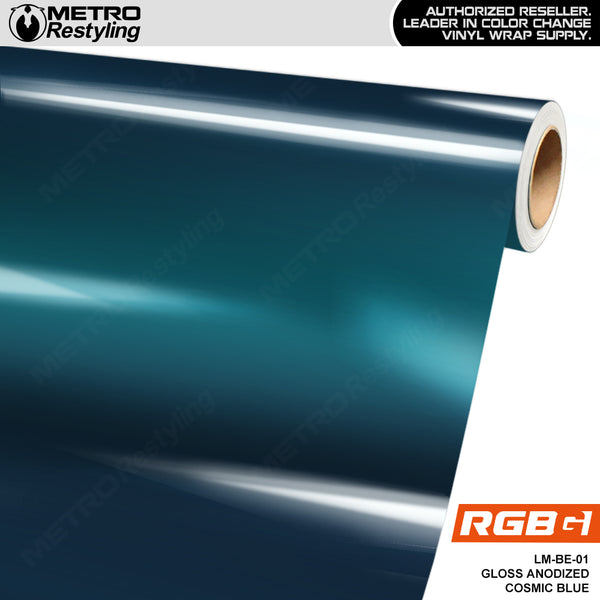 RGBG Gloss Anodized Cosmic Blue Colored PPF | Metro Restyling