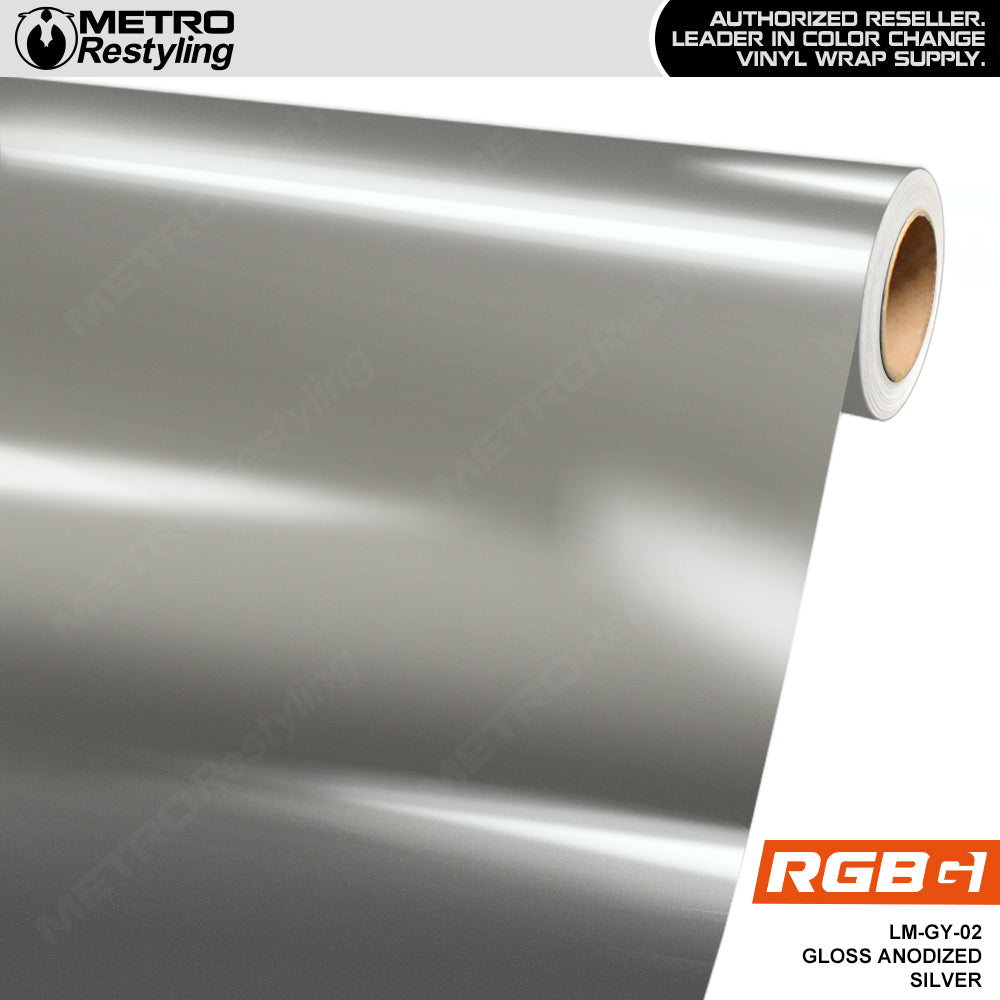 RGBG Gloss Anodized Silver Colored PPF | LM-GY-02