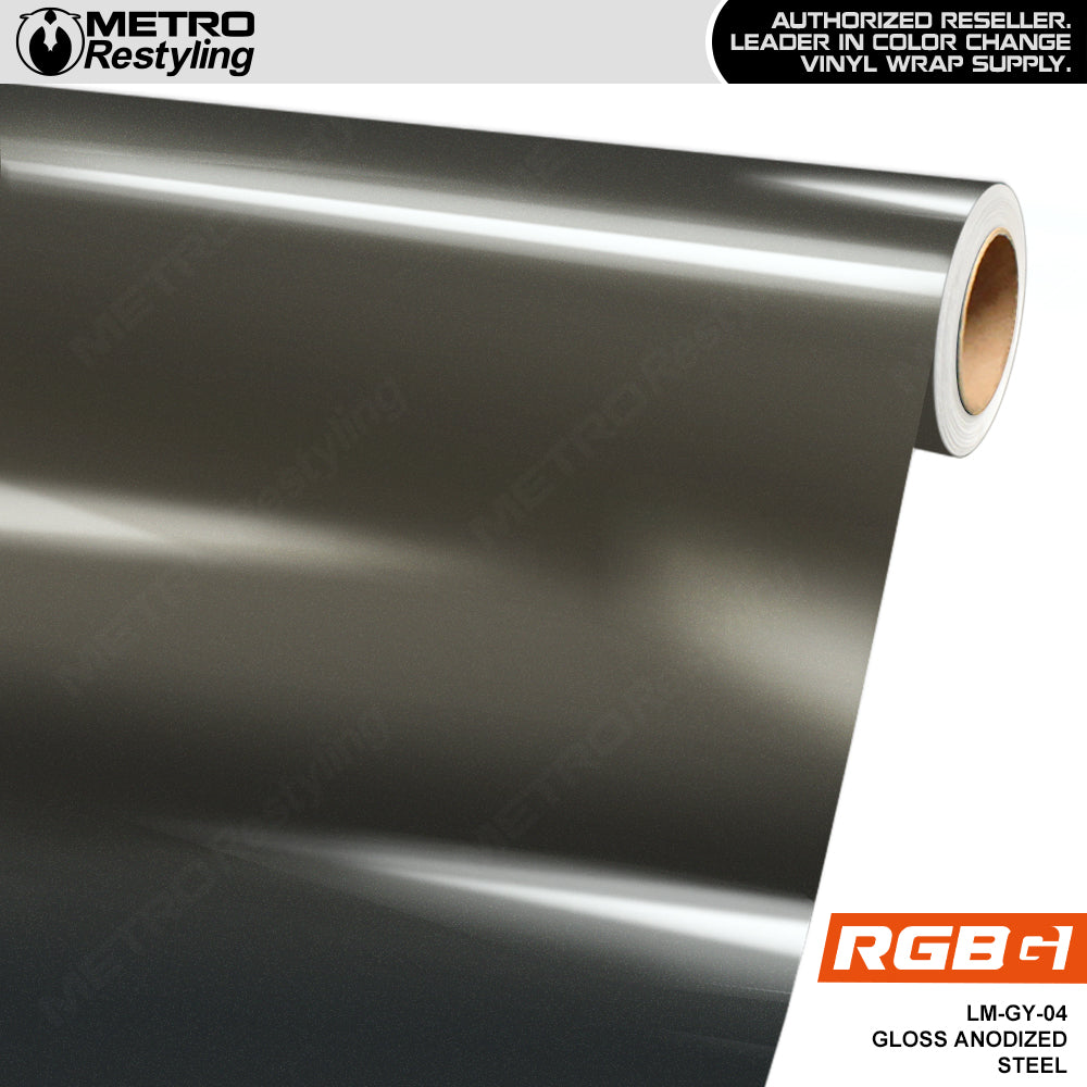 RGBG Gloss Anodized Steel Colored PPF | LM-GY-04