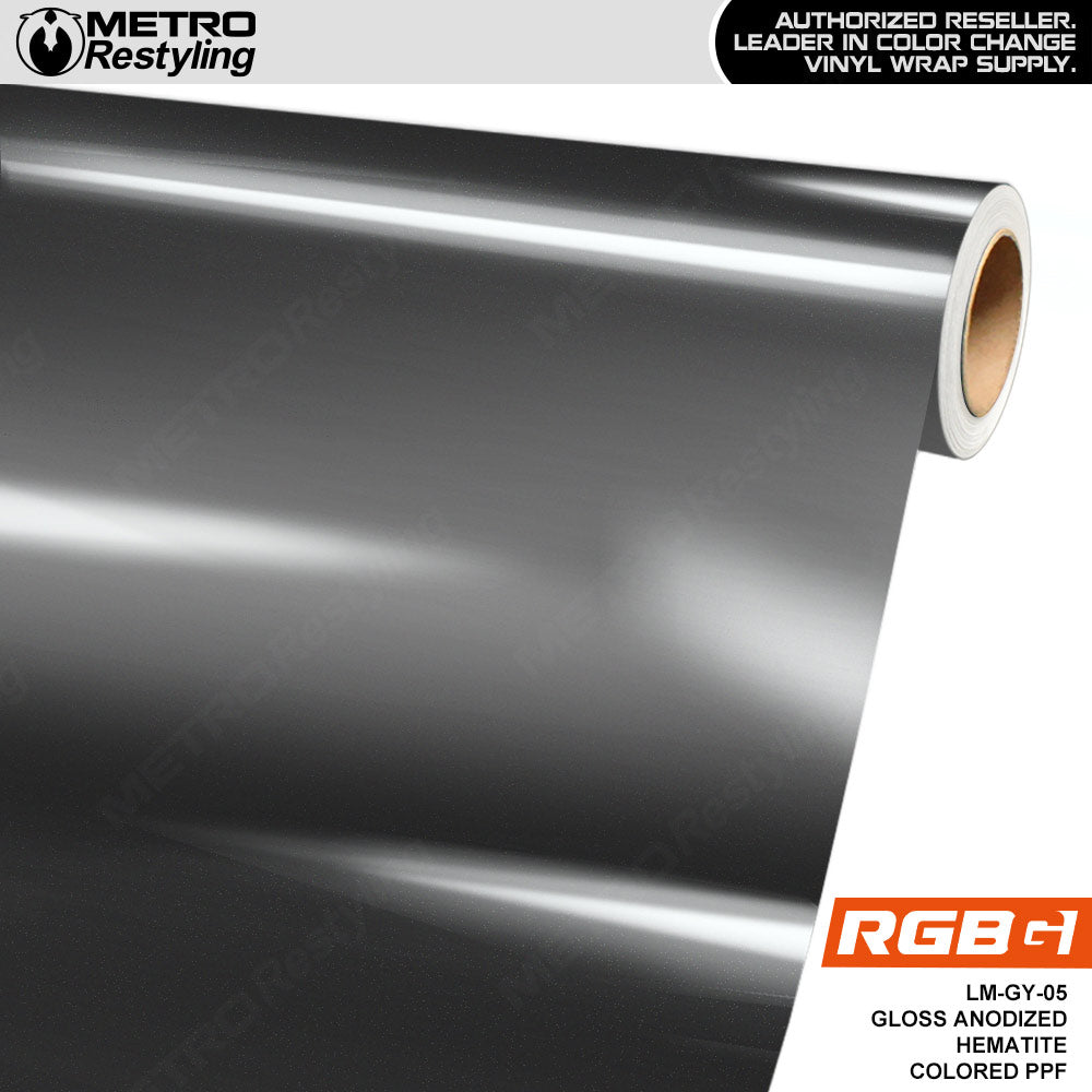 RGBG Gloss Anodized Hematite Colored PPF | LM-GY-05