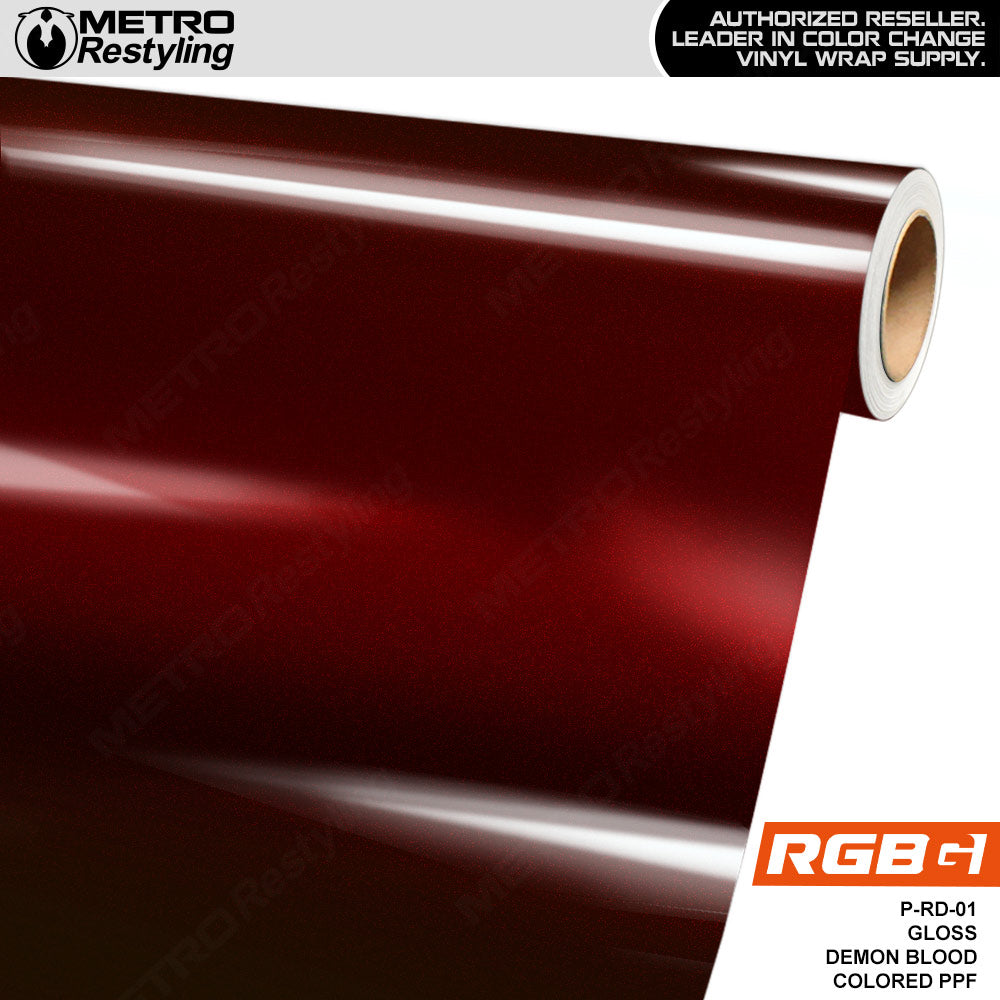RGBG Gloss Demon Blood Colored PPF | P-RD-01