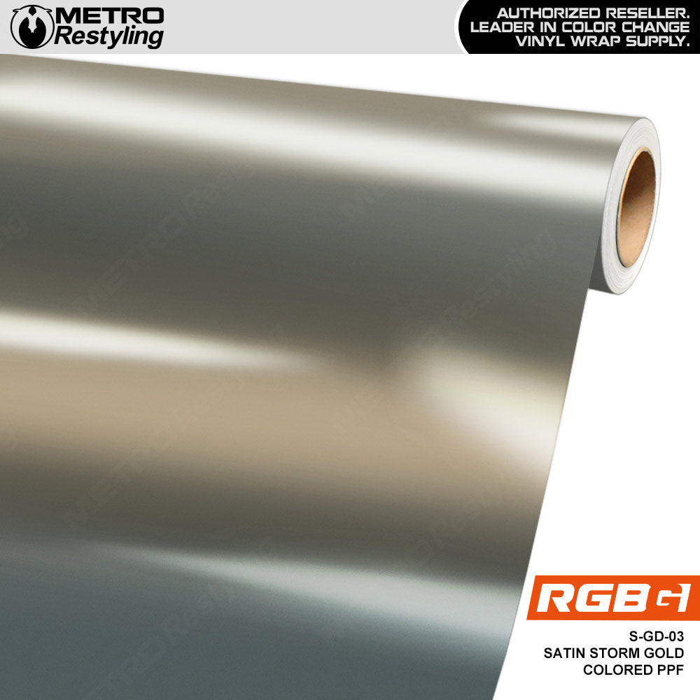 RGBG Satin Storm Gold Colored PPF | S-GD-03