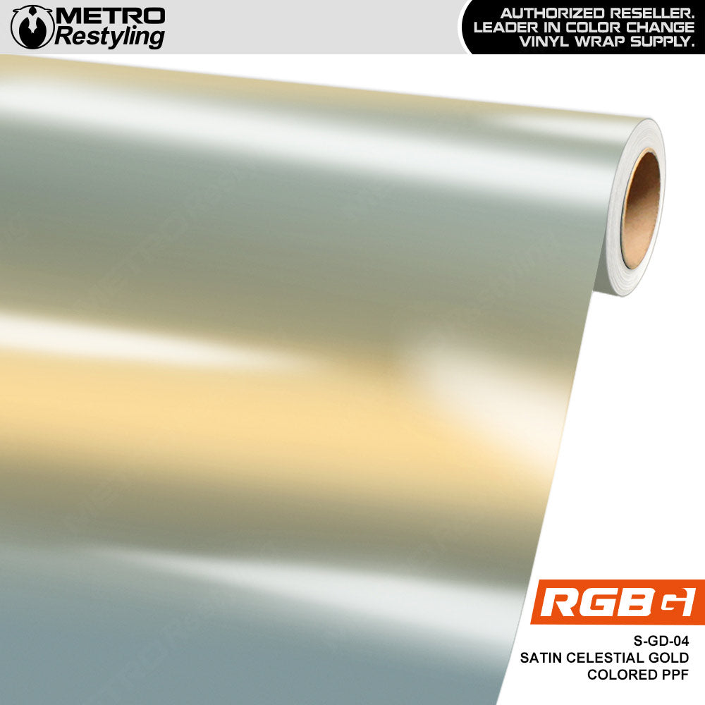 RGBG Satin Celestial Gold Colored PPF | S-GD-04