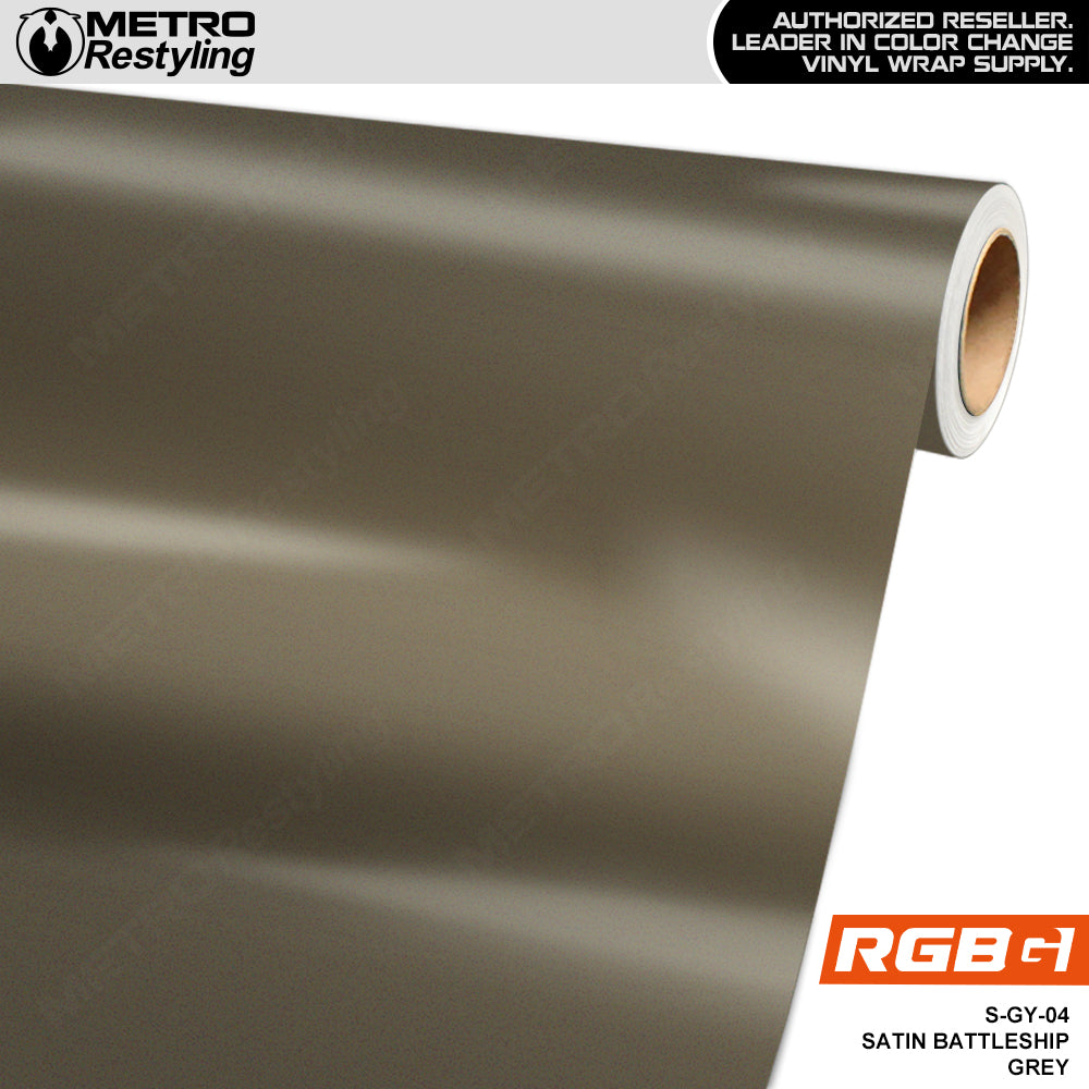 RGBG Satin Battleship Grey Colored PPF | S-GY-04