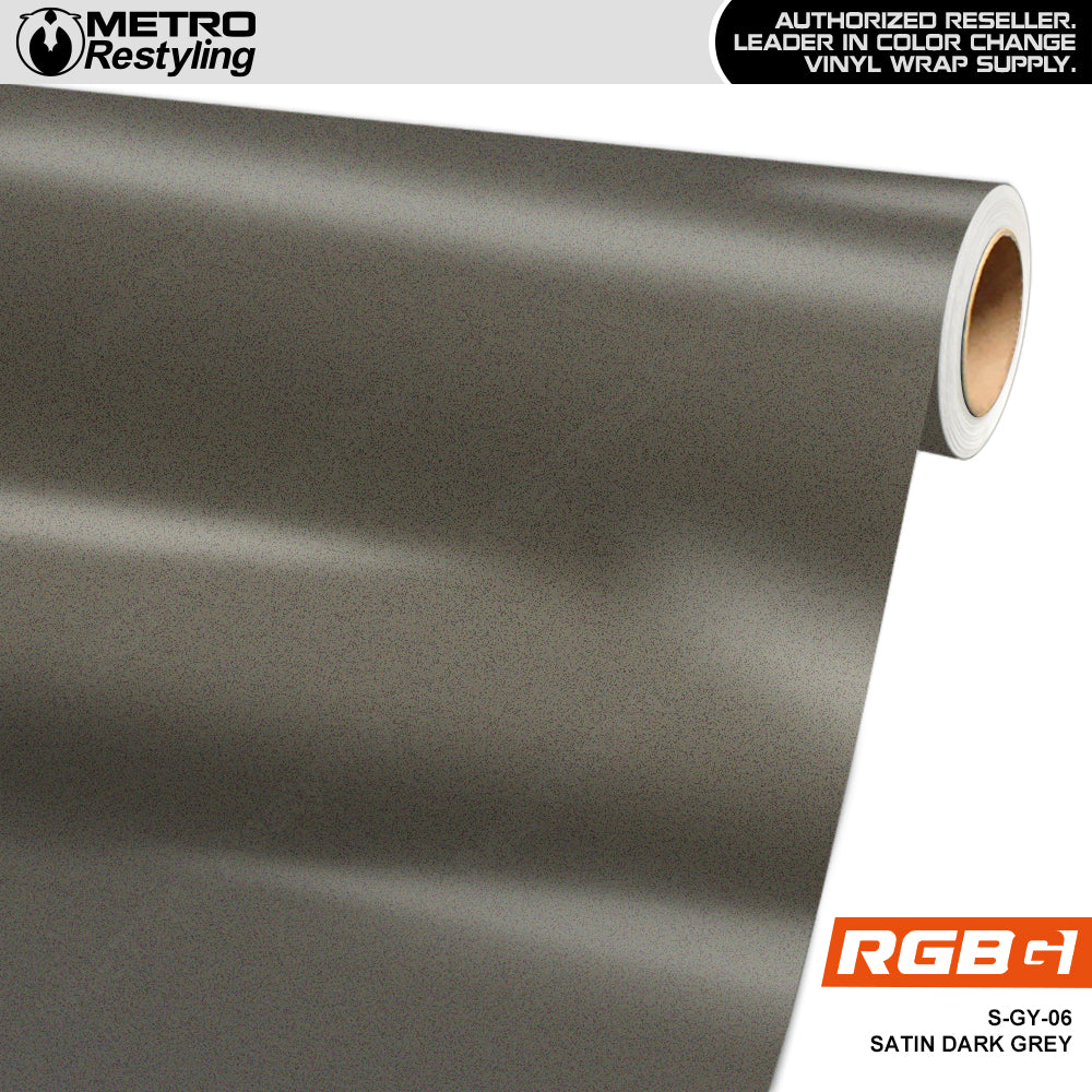 RGBG Satin Dark Grey Colored PPF | S-GY-06
