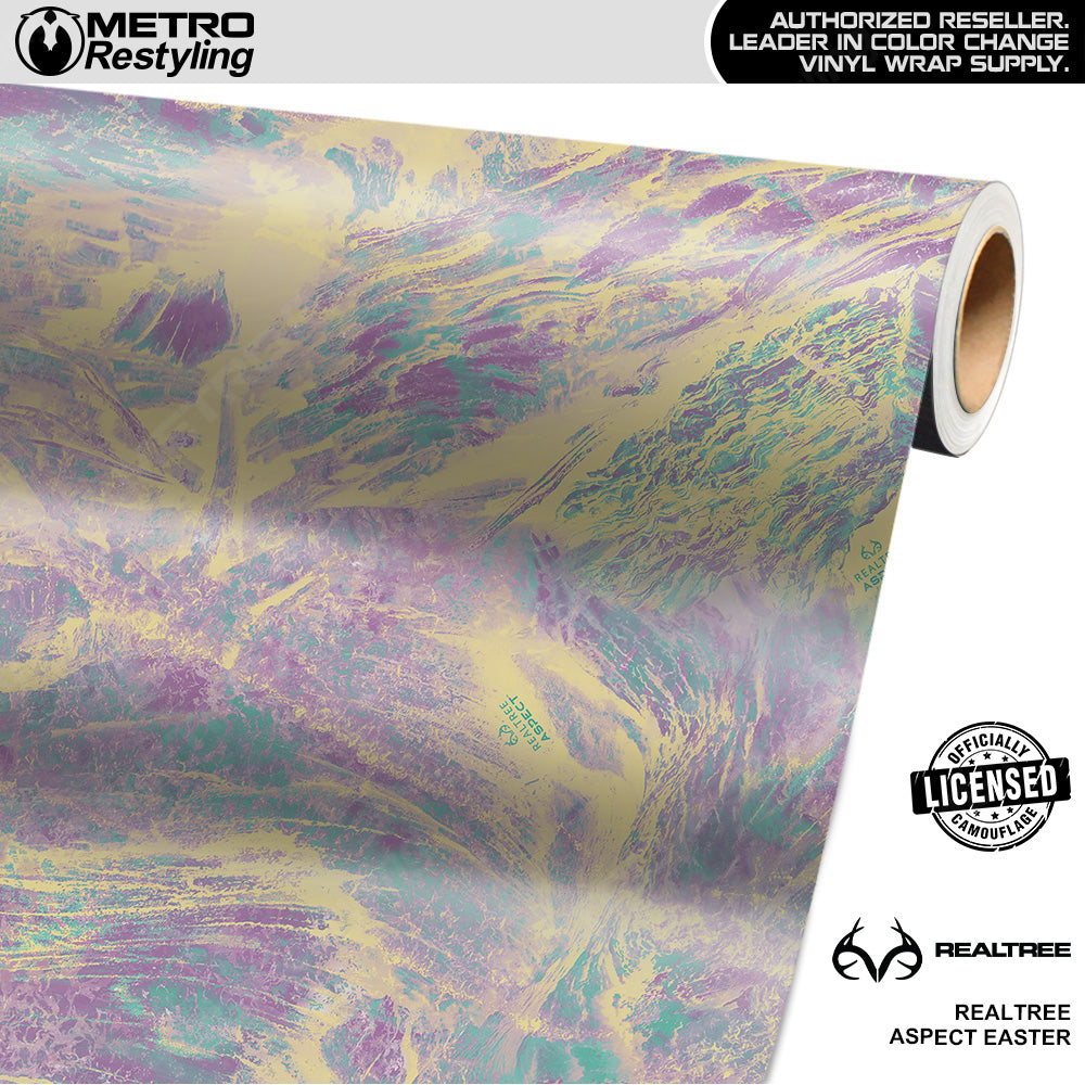 Realtree Aspect Easter Camouflage Vinyl Wrap Film