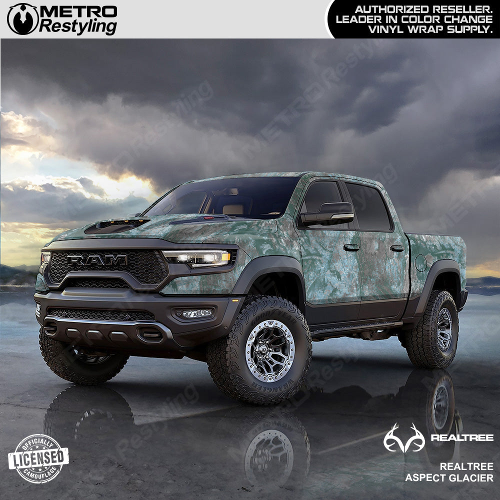 Realtree Aspect Glacier Camouflage Vinyl Wrap Film
