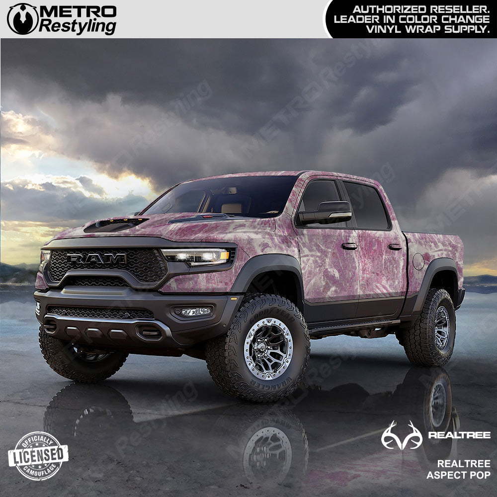 Realtree Aspect Pop Camouflage Vinyl Wrap Film