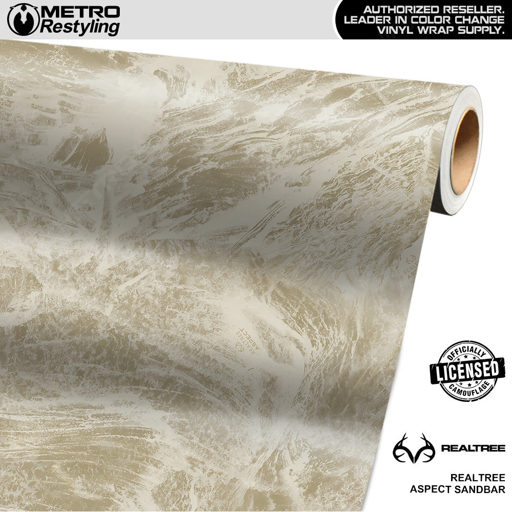 Realtree Aspect Sandbar Camouflage Vinyl Wrap Film