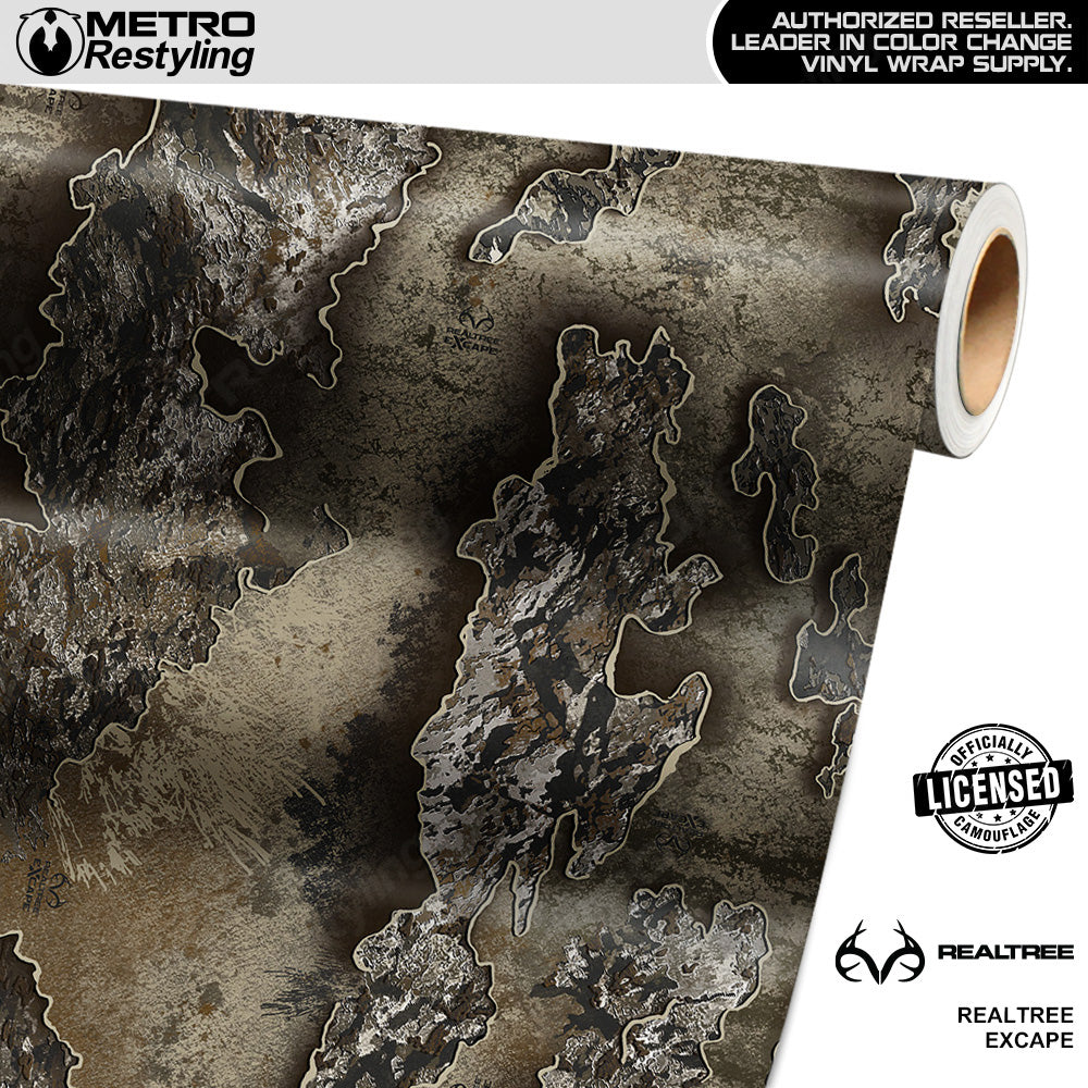 Realtree Excape Camo Vinyl Wrap Film