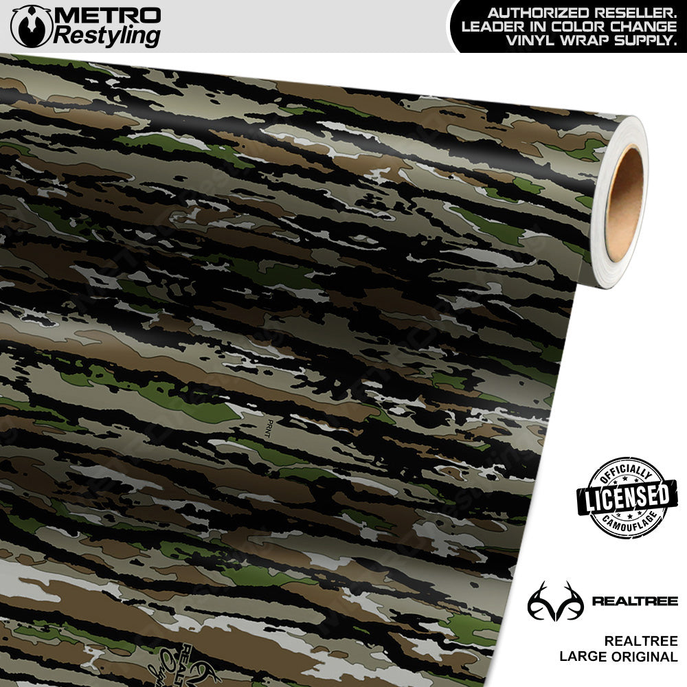 Realtree Large Original Camo Vinyl Wrap Film