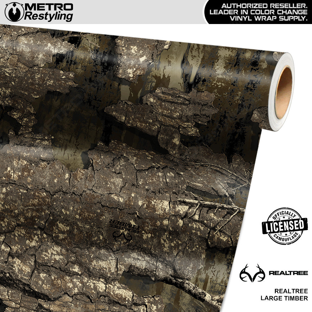 Realtree Large Timber Camo Vinyl Wrap Film