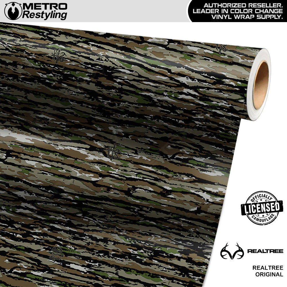 Realtree Original Camo Vinyl Wrap Film