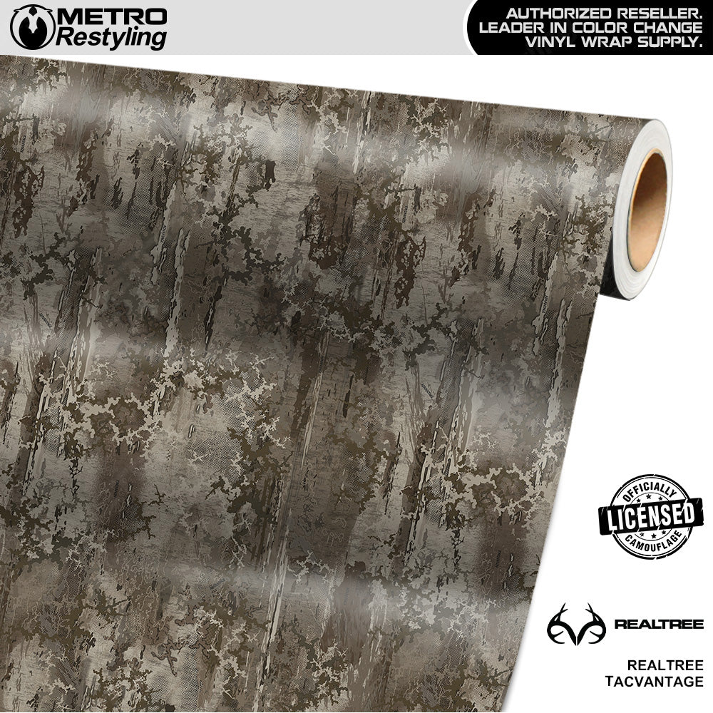 Realtree Tacvantage Camouflage Vinyl Wrap Film