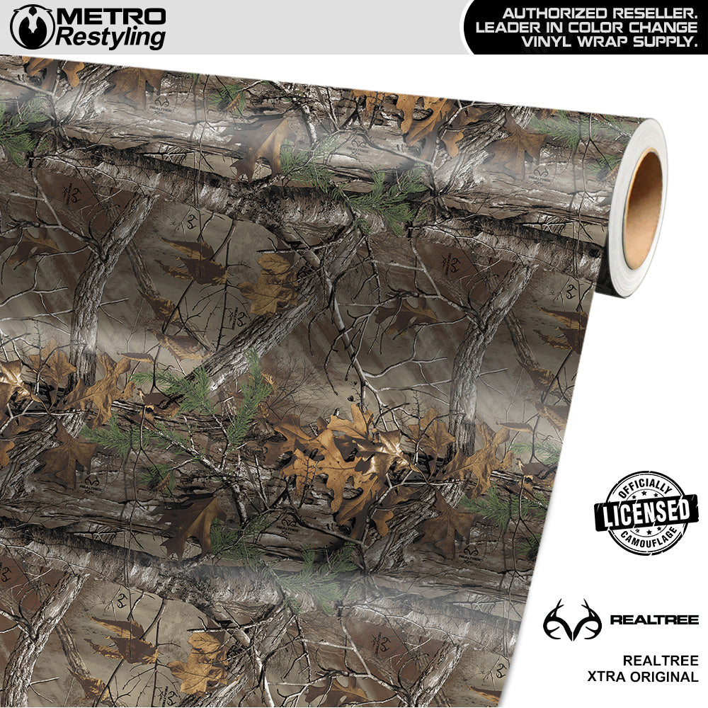 Realtree XTRA Original Camouflage Vinyl Wrap Film