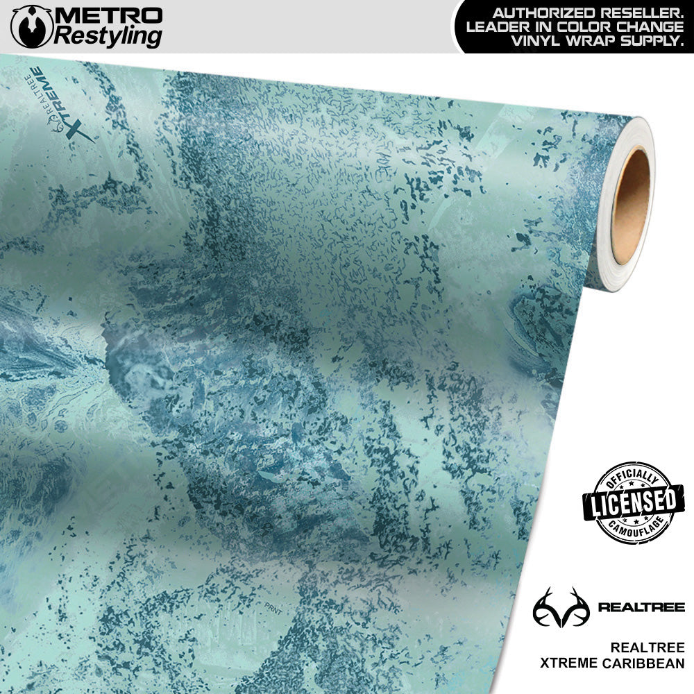 Realtree XTREME Caribbean Camo Vinyl Wrap Film