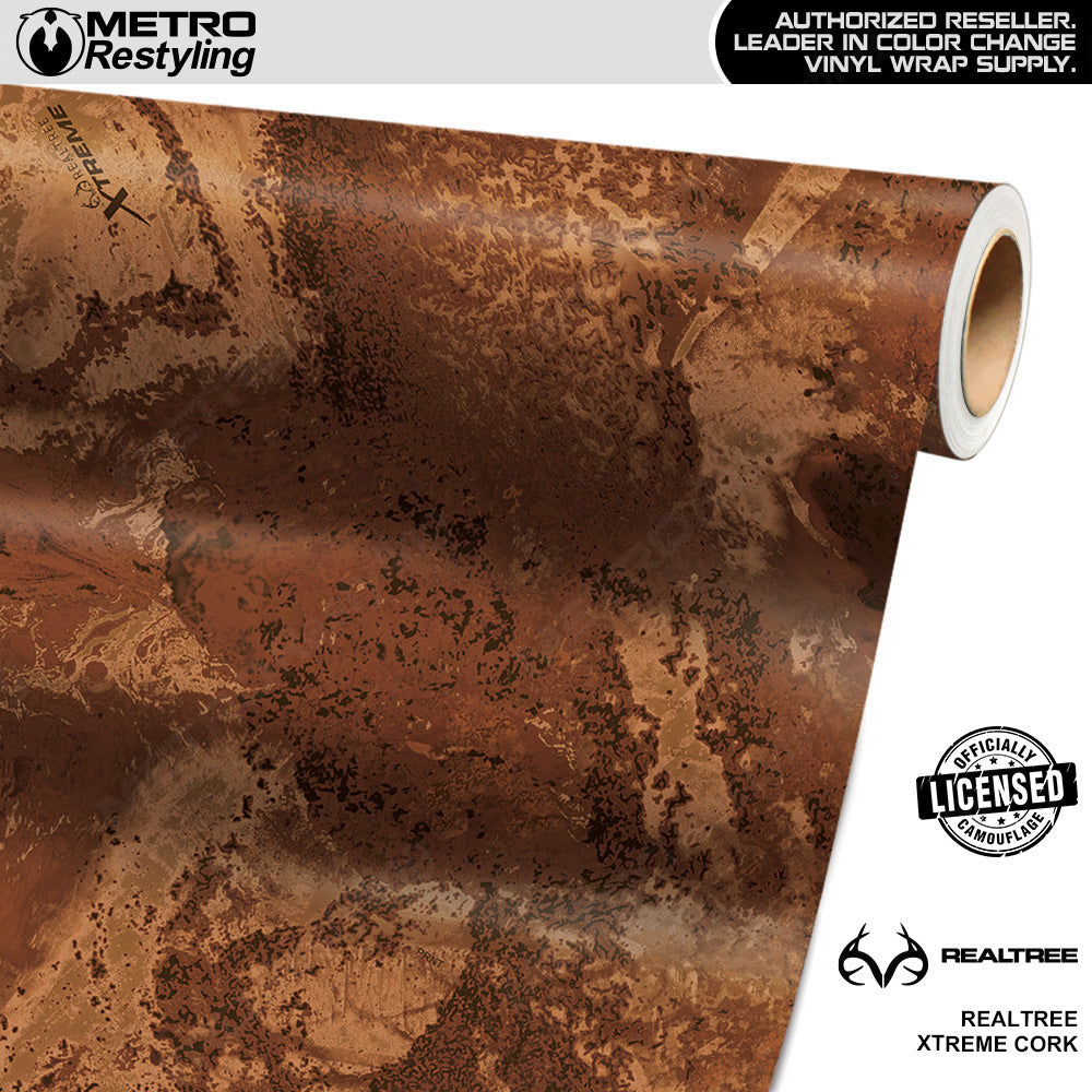 Realtree XTREME Cork Camo Vinyl Wrap Film