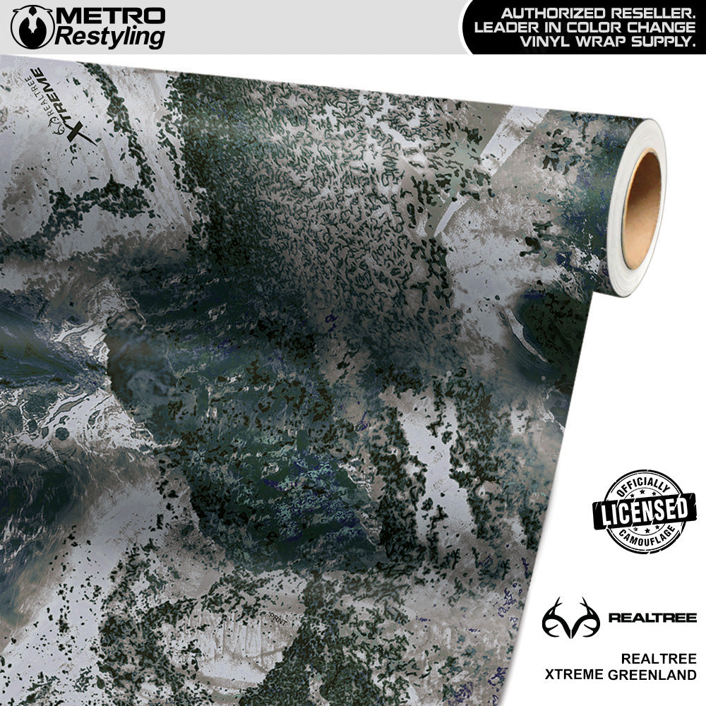 Realtree XTREME Greenland Camo Vinyl Wrap Film