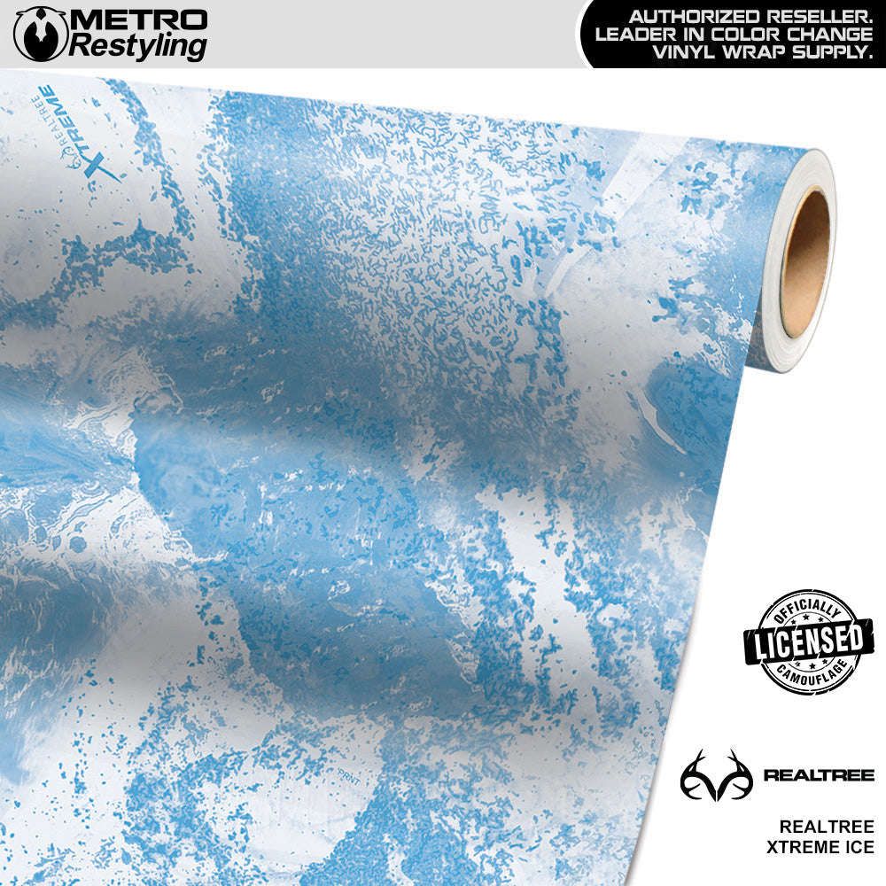 Realtree XTREME Ice Camo Vinyl Wrap Film