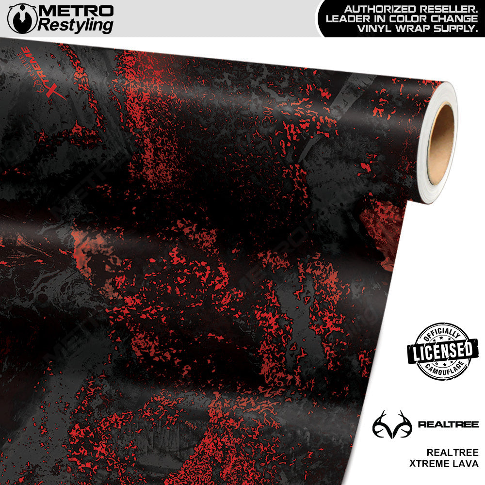 Realtree XTREME Lava Camo Vinyl Wrap Film