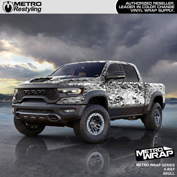 Metro Wrap Skull Vinyl Wraps | Metro Restyling