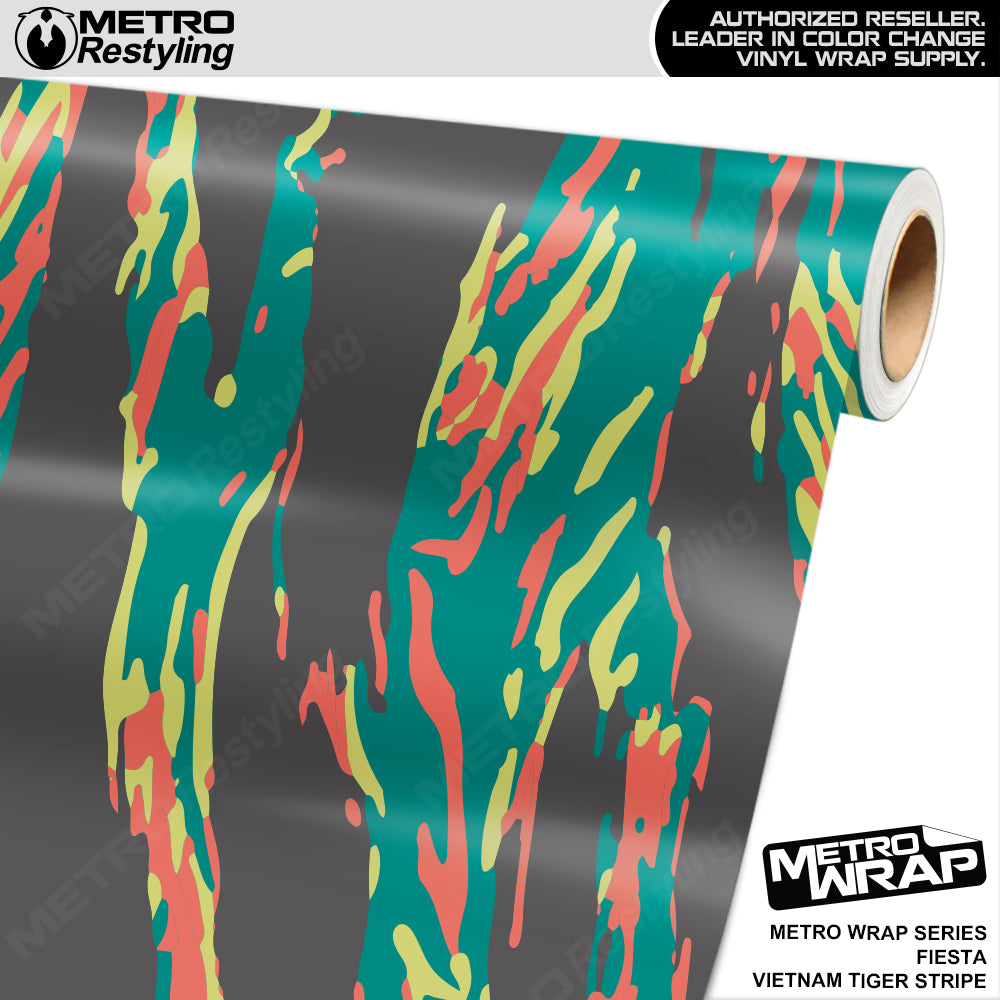 Metro Wrap Vietnam Tiger Stripe Fiesta Vinyl Film