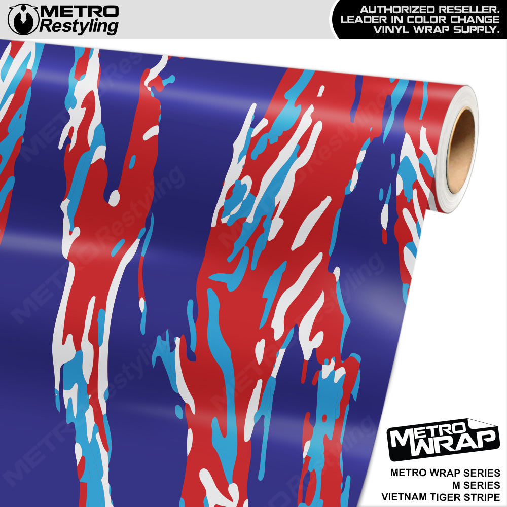 Metro Wrap Vietnam Tiger Stripe M Series Vinyl Film