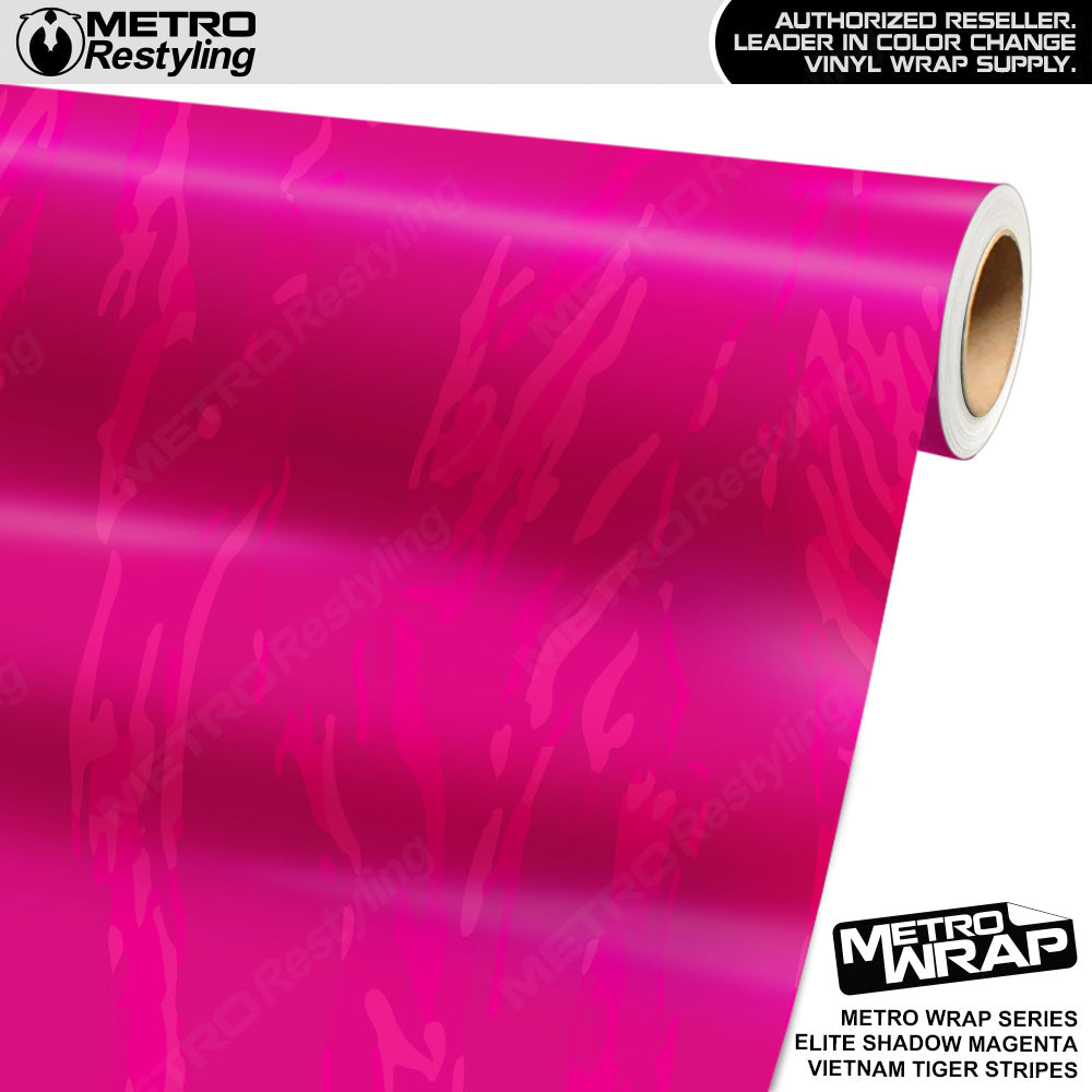 Metro Wrap Vietnam Tiger Stripe Elite Shadow Magenta Vinyl Film