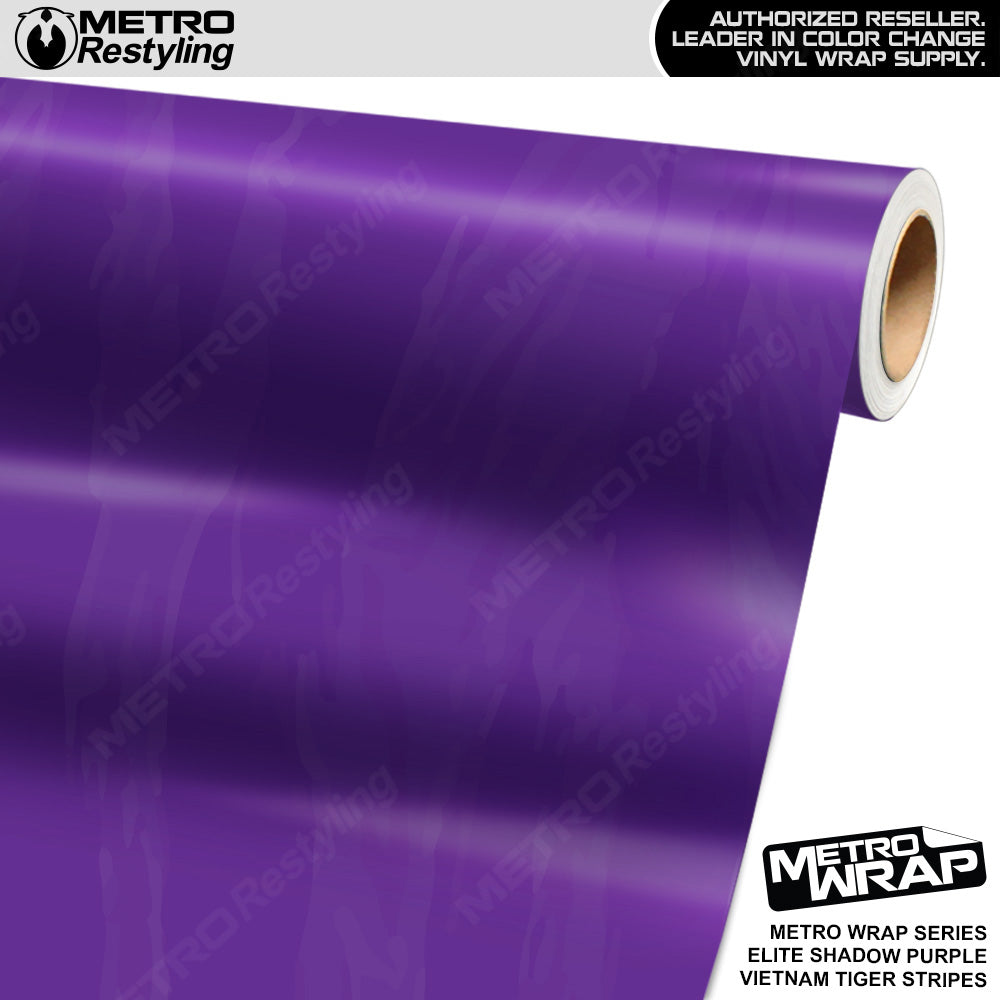 Metro Wrap Vietnam Tiger Stripe Elite Shadow Purple Vinyl Film