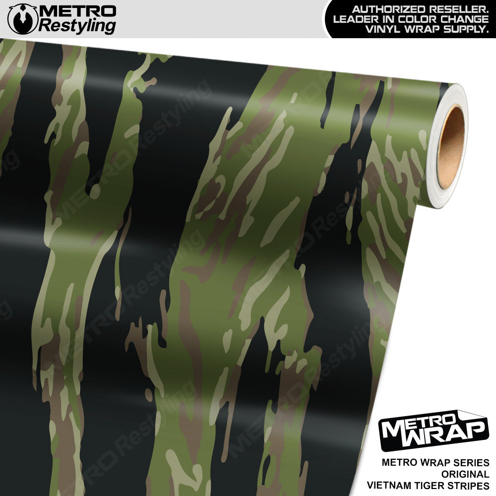 Metro Wrap Vietnam Tiger Stripe Original Vinyl Film