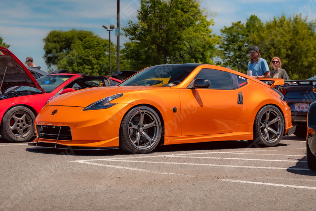 Orafol tangerine car wrap