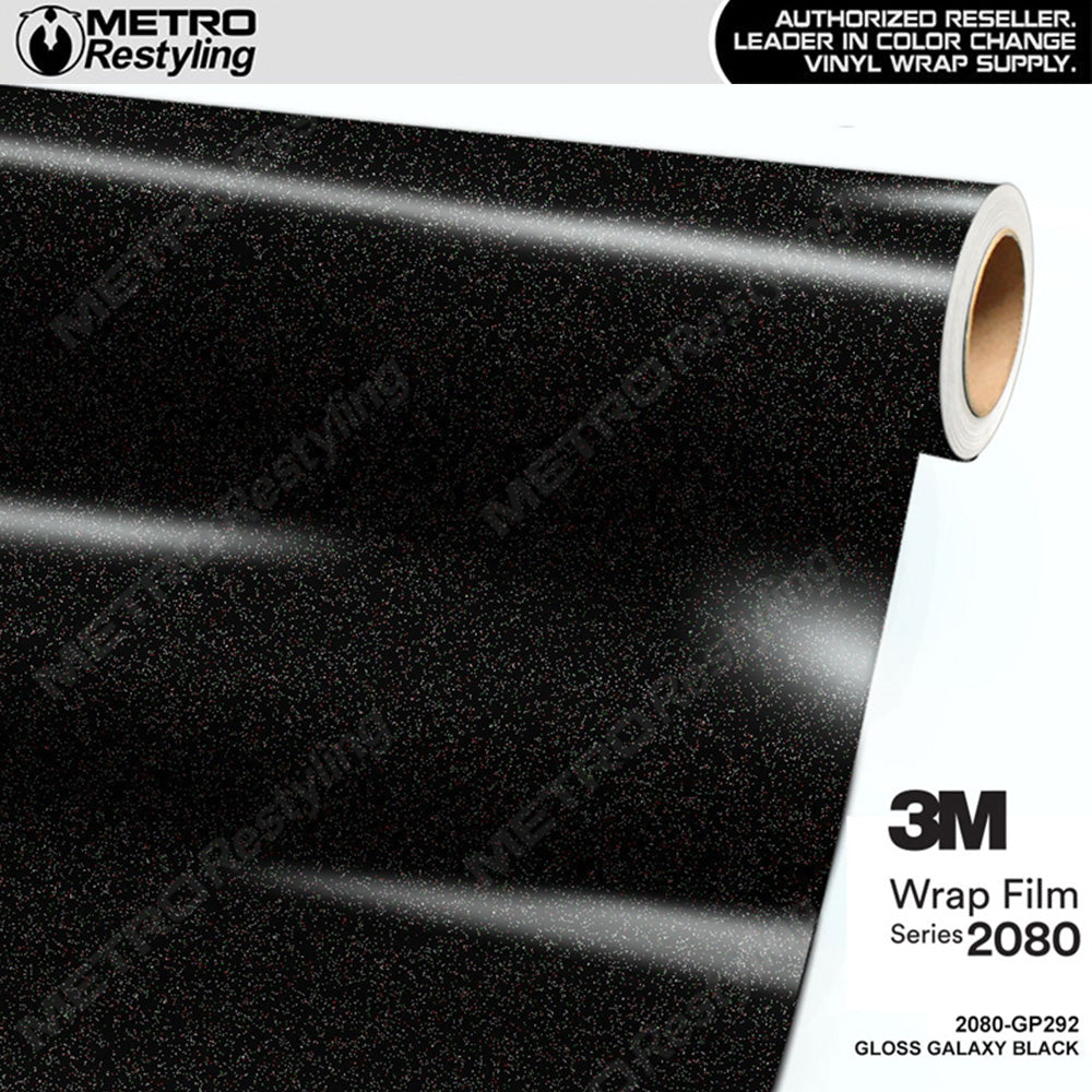 3M 2080 Gloss Galaxy Black Vinyl Wrap