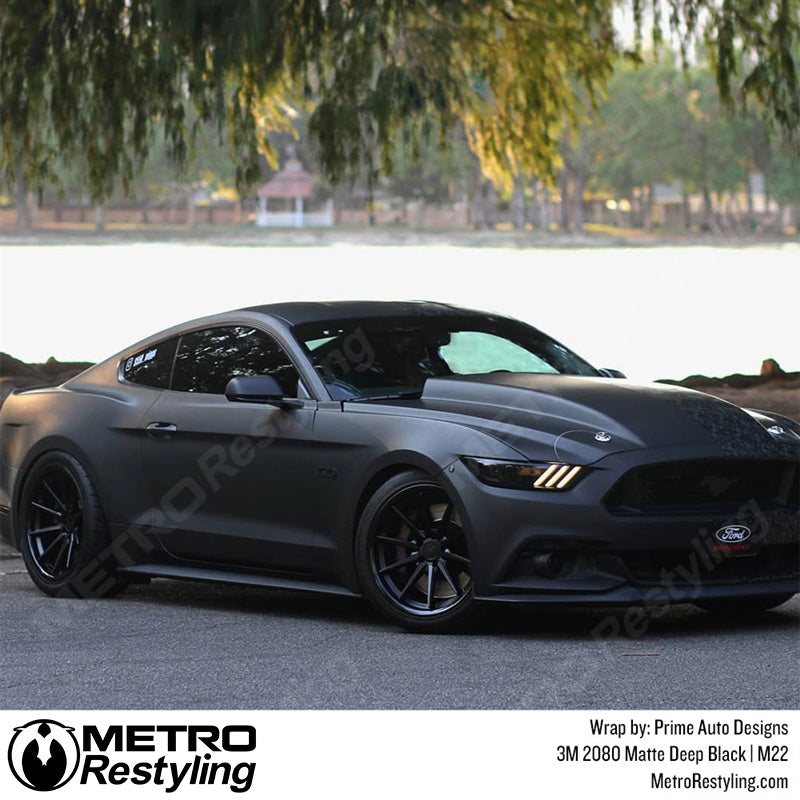 Matte Deep Black - 3M | Metro Restyling