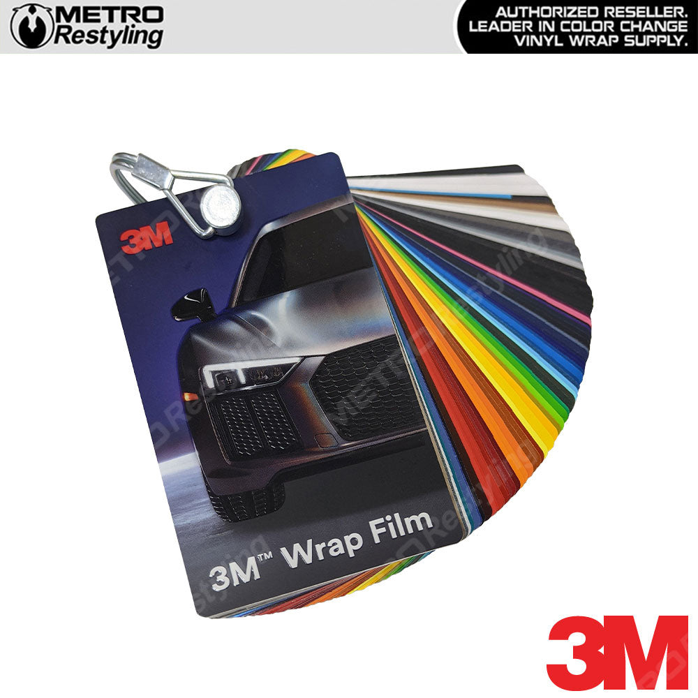 3M 2080 Series Wrap Film Fan Deck Selector Sample Book