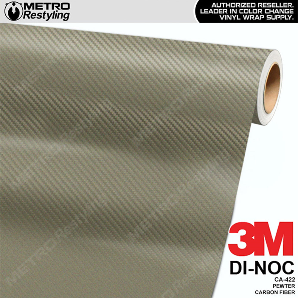 3M DI-NOC Pewter Carbon Fiber Vinyl Wrap